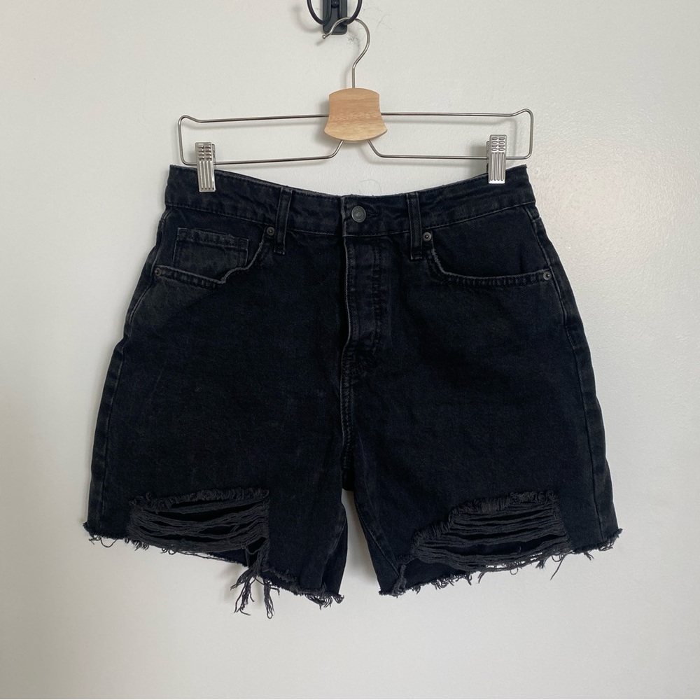 Forever 21 Mid Rise Mom Shorts
